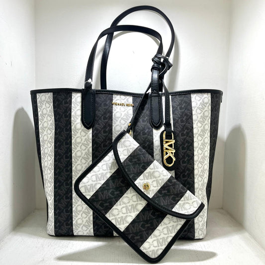 Michael Kors Eliza Large - Black/Optic White