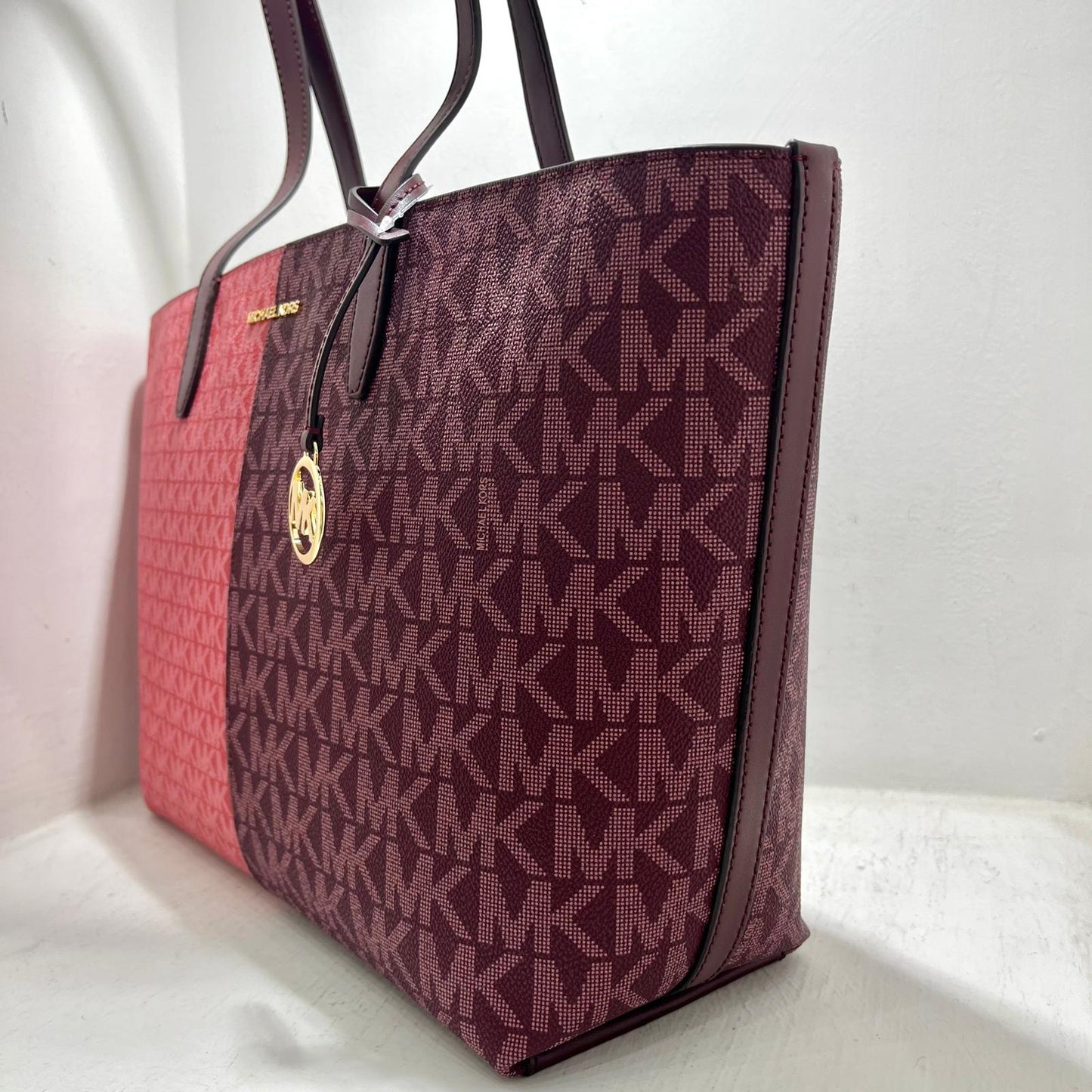 Michael Kors Jet Set Travel - Oxblood Multi MD