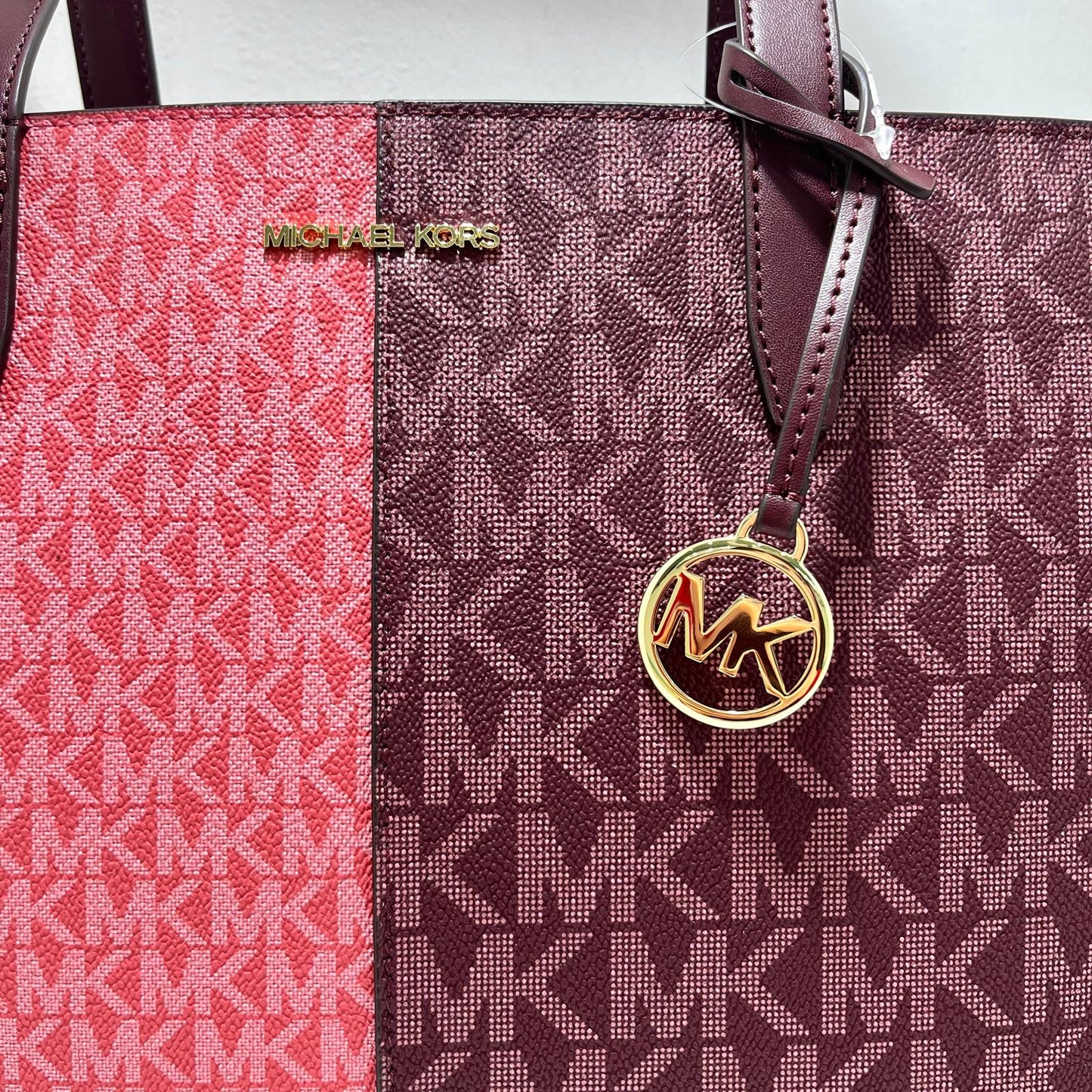 Michael Kors Jet Set Travel - Oxblood Multi MD