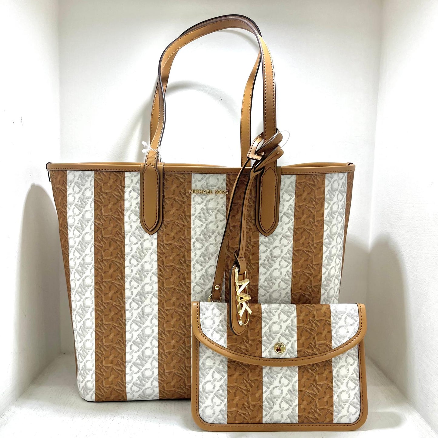 Michael Kors Eliza Large - Peanut Multi